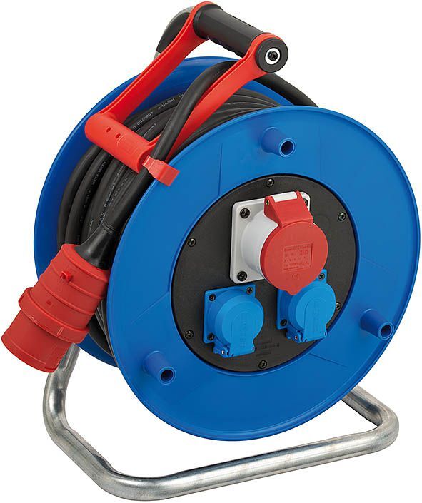 Brennenstuhl Baustellen- Industrie- Kabeltrommel Garant CEE 1 IP44 30m H07RN-F 5G2,5 Produktbild Brennenstuhl Baustellen- Industrie- Kabeltrommel Garant CEE 1 IP44 30m H07RN-F 5G2,5