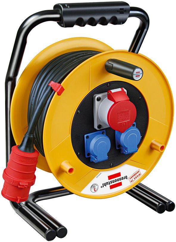 Brennenstuhl Industrie- Baustellen- Kabeltrommel Brobusta CEE 1 IP44 30m H07RN-F 5G2,5 Produktbild Brennenstuhl Industrie- Baustellen- Kabeltrommel Brobusta CEE 1 IP44 30m H07RN-F 5G2,5