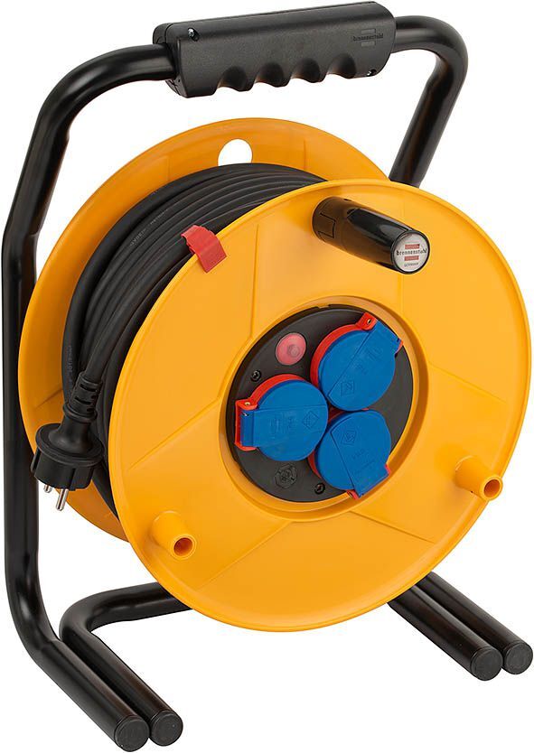 Brennenstuhl  Gewerbe- Baustellen- Kabeltrommel Brobusta IP44 40m H07RN-F 3G2,5 Produktbild Brennenstuhl  Gewerbe- Baustellen- Kabeltrommel Brobusta IP44 40m H07RN-F 3G2,5