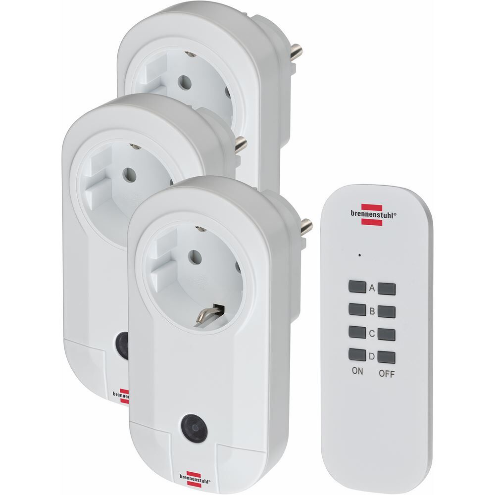 Brennenstuhl Comfort-Line Funkschalt-Set RC CE1 3001 Produktbild Brennenstuhl Comfort-Line Funkschalt-Set RC CE1 3001