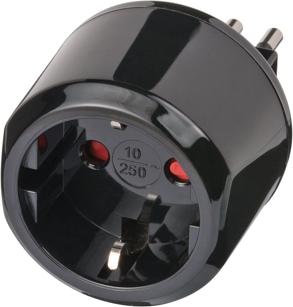Brennenstuhl Reisestecker Schutzkontakt - Italien Produktbild Brennenstuhl Reisestecker Schutzkontakt - Italien