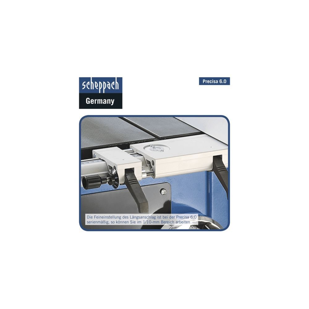 SCHEPPACH Tischkreissäge Precisa 6.0 inkl. Vorritzer 230V 50Hz 3000W Produktbild SCHEPPACH Tischkreissäge Precisa 6.0 inkl. Vorritzer 230V 50Hz 3000W bild 7