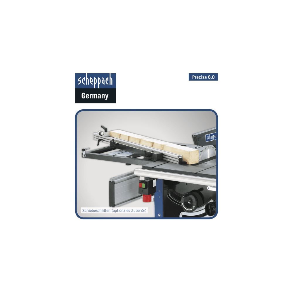SCHEPPACH Tischkreissäge Precisa 6.0 inkl. Vorritzer 230V 50Hz 3000W Produktbild SCHEPPACH Tischkreissäge Precisa 6.0 inkl. Vorritzer 230V 50Hz 3000W bild 11