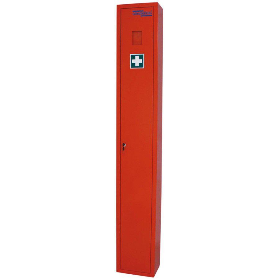 Ultramedic Stehschrank Erste Hilfe ultraLOCKER 1350 orange, Füllung DIN 13157 Produktbild Ultramedic Stehschrank Erste Hilfe ultraLOCKER 1350 orange, Füllung DIN 13157