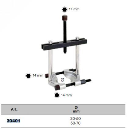 KRAFTWERK Universal Trenn und Abzieher Satz Produktbild KRAFTWERK Universal Trenn und Abzieher Satz bild 2
