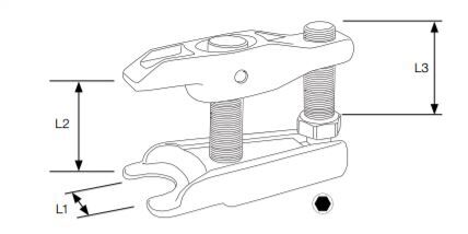 KRAFTWERK Universal Kugelgelenk Abzieher 32 mm Produktbild KRAFTWERK Universal Kugelgelenk Abzieher 32 mm bild 3
