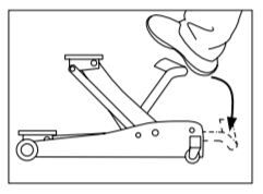 KRAFTWERK Hydraulischer Rangierwagenheber 3T Produktbild KRAFTWERK Hydraulischer Rangierwagenheber 3T bild 3
