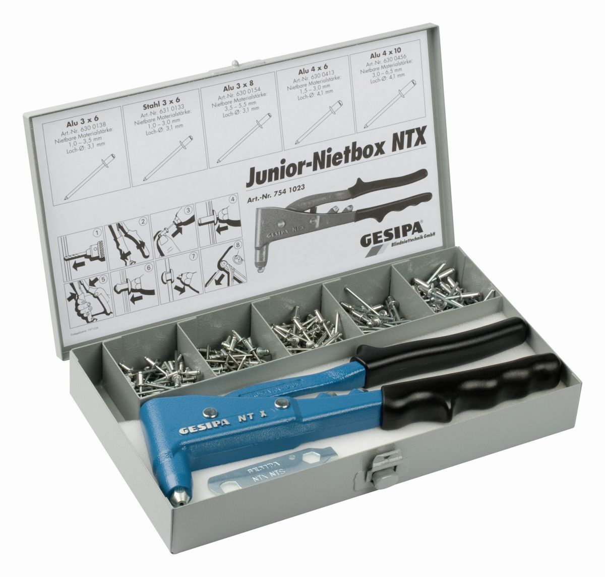 Nietbox Gesipa NTX Junior Produktbild Nietbox Gesipa NTX Junior