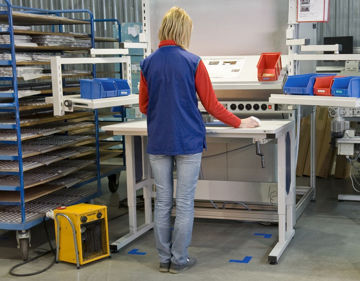 MASTER Elektroheizer B 22 EPB Anwendung MASTER Elektroheizer B 22 EPB Anwendung
