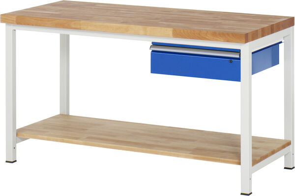 RAU Werkbank B1500xT700 m.1 Sbl. 150 u. AblT557 Produktbild RAU Werkbank B1500xT700 m.1 Sbl. 150 u. AblT557