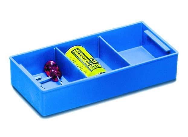 Zarges Kunststoffeinsatz für Eurobox Maße 310 x 170 x 60 mm Produktbild Zarges Kunststoffeinsatz für Eurobox Maße 310 x 170 x 60 mm