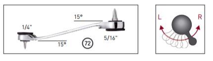 KRAFTWERK Feinzahn Bit Umschaltknarre 1/4" und 5/16" TRIBIT Produktbild KRAFTWERK Feinzahn Bit Umschaltknarre 1/4" und 5/16" TRIBIT bild 2