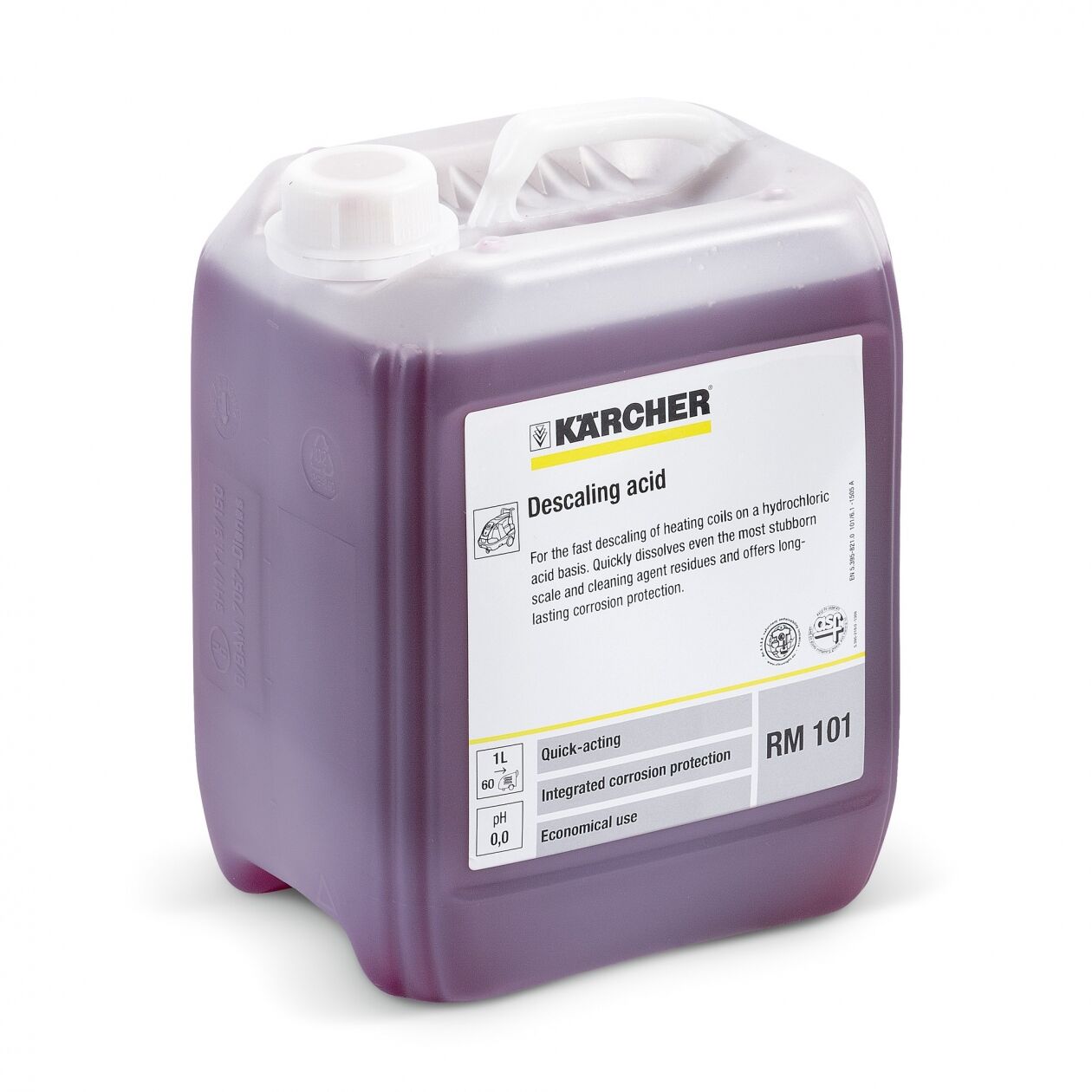 KÄRCHER Kalklösesäure RM 101 ASF 5 l Produktbild KÄRCHER Kalklösesäure RM 101 ASF 5 l
