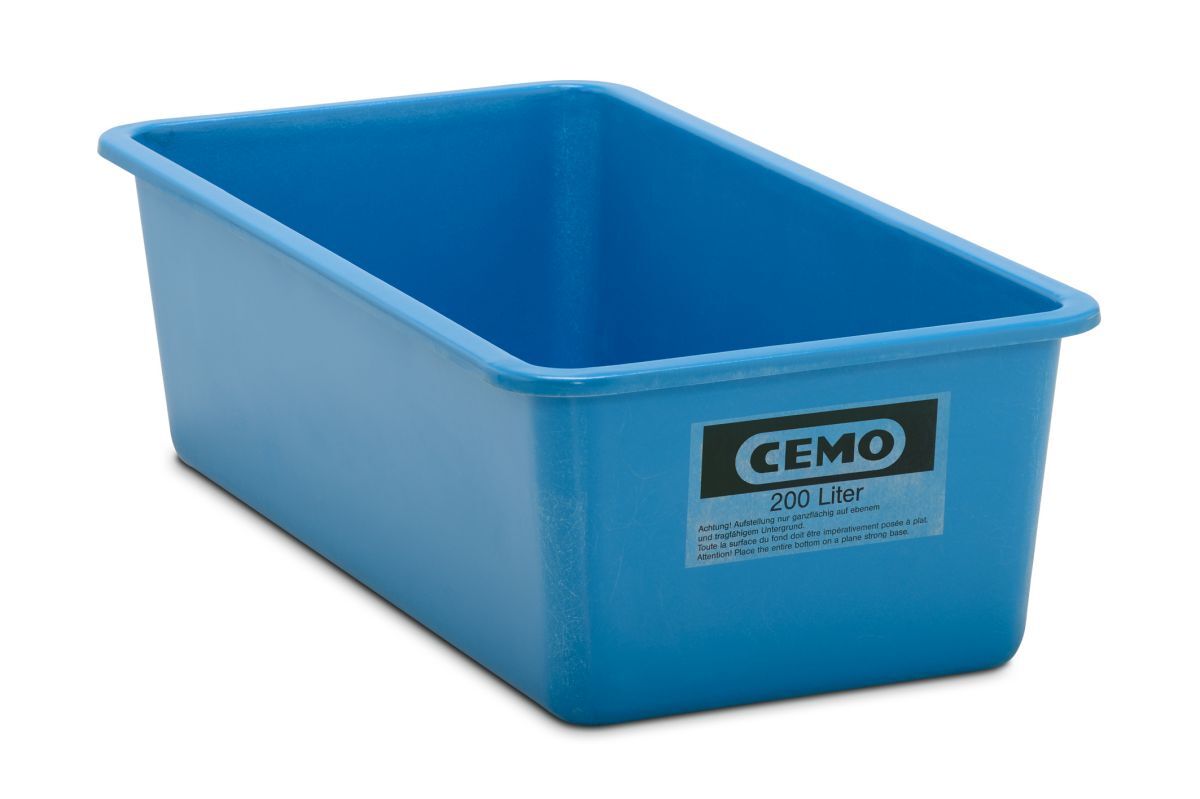 Cemo Rechteckbehälter GFK 200 Liter Produktbild Cemo Rechteckbehälter GFK 200 Liter