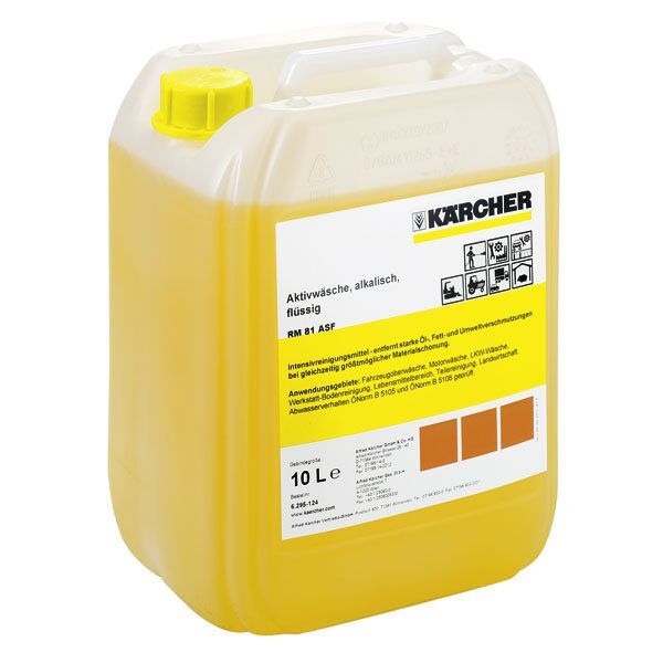 Aktivreiniger Kärcher Alkalisch RM 81 ASF NTA-Frei 10 Liter Produktbild Aktivreiniger Kärcher Alkalisch RM 81 ASF NTA-Frei 10 Liter