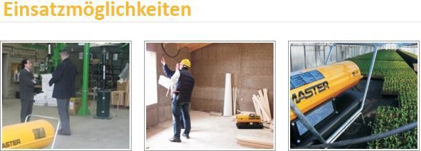 MASTER Niederdruck Ölheizgerät B 35 CED MASTER Niederdruck Ölheizgerät B 35 CED