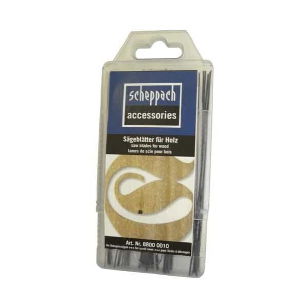 SCHEPPACH Universal Sägeblatt für Dekupiersäge Set (60 Stück) Produktbild SCHEPPACH Universal Sägeblatt für Dekupiersäge Set (60 Stück)