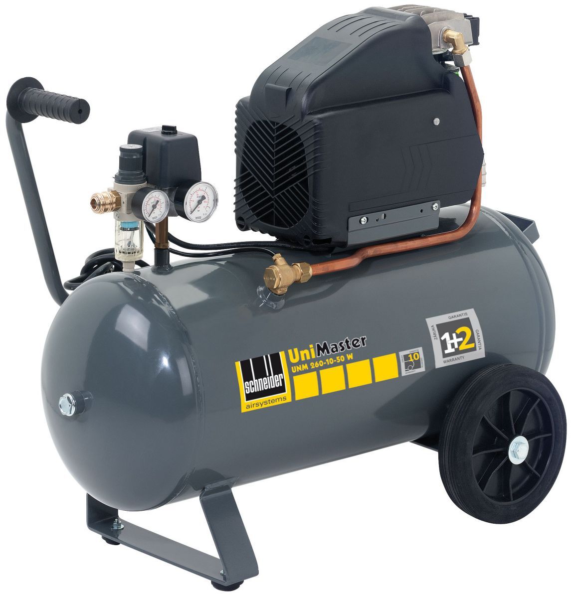 Schneider Druckluft Kompressor UNM 260-10-50 W UniMaster A712000 Produktbild Schneider Druckluft Kompressor UNM 260-10-50 W UniMaster A712000