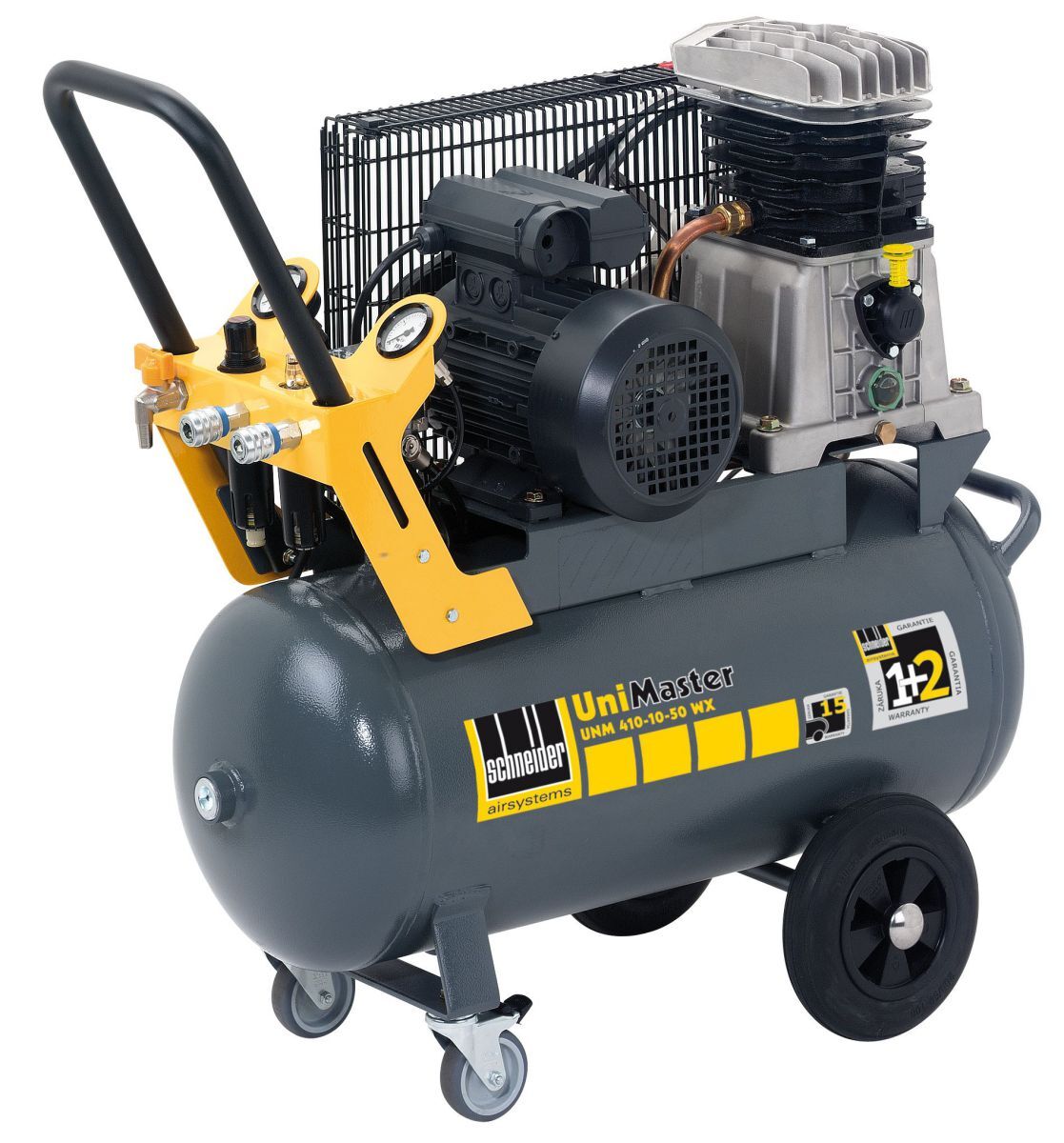 Schneider Druckluft Kompressor UniMaster UNM 410-10-50 WX A713001 Produktbild Schneider Druckluft Kompressor UniMaster UNM 410-10-50 WX A713001