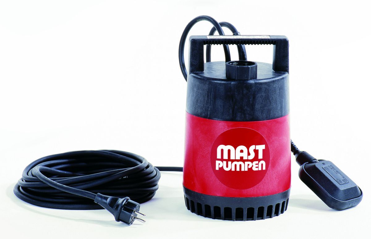 Tauchpumpe Mast K 3 S Kellerentwässerungspumpe mit Schwimmschalter Tauchpumpe Mast K 3 S Kellerentwässerungspumpe mit Schwimmschalter