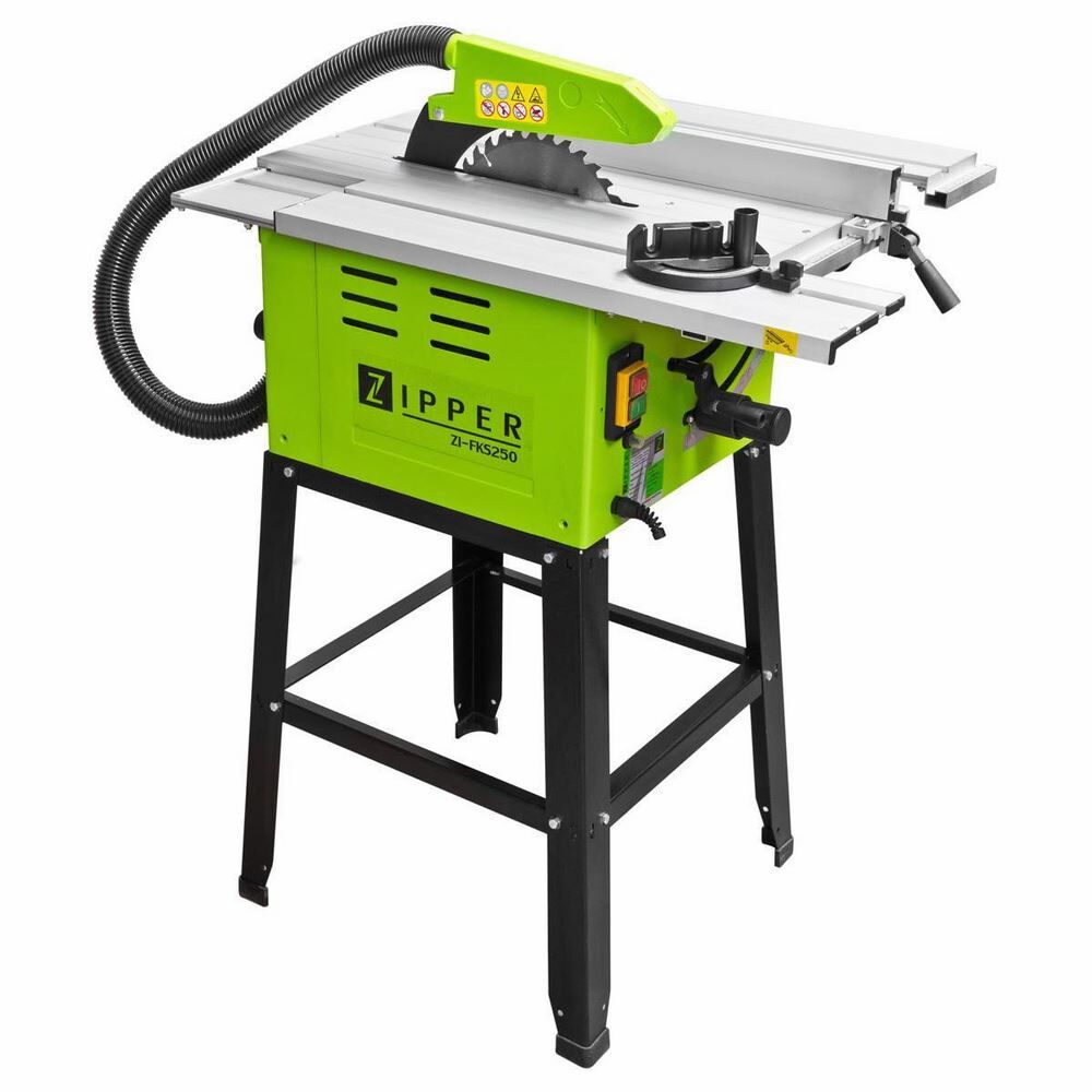 ZIPPER Formatkreissäge ZI-FKS250 inkl. ausziehbarer Tischverbreiterung Sägeblatt 250mm Produktbild ZIPPER Formatkreissäge ZI-FKS250 inkl. ausziehbarer Tischverbreiterung Sägeblatt 250mm
