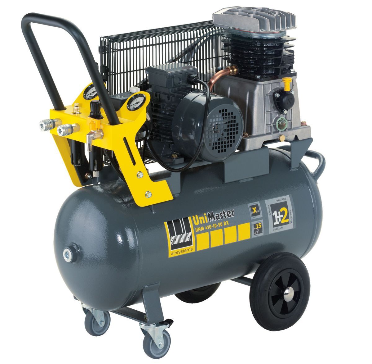 Schneider Druckluft Kompressor UniMaster UNM 410-10-50 DX A713011 Produktbild Schneider Druckluft Kompressor UniMaster UNM 410-10-50 DX A713011