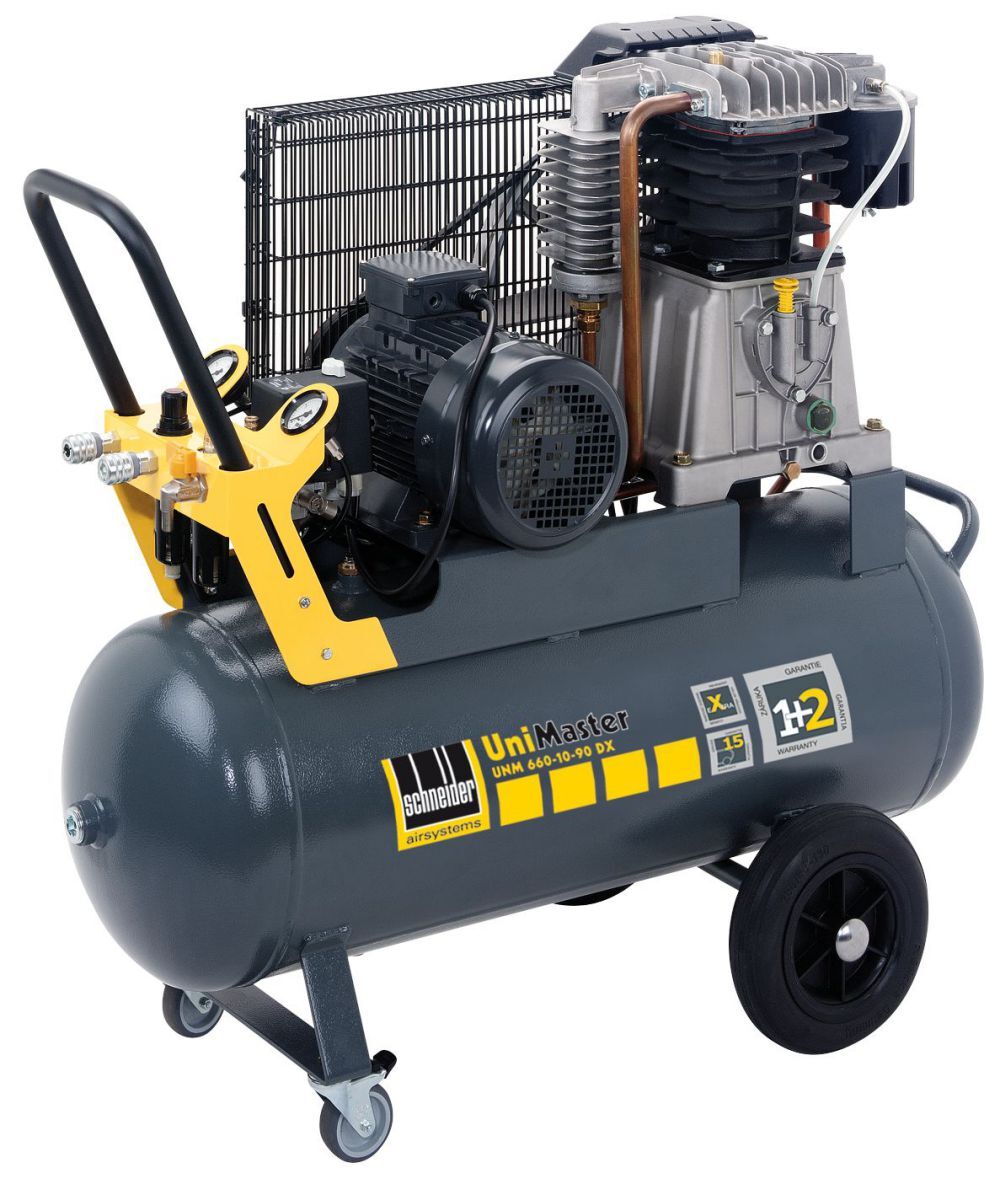 Schneider Druckluft Kompressor UniMaster UNM 660-10-90 DX A715001 Produktbild Schneider Druckluft Kompressor UniMaster UNM 660-10-90 DX A715001