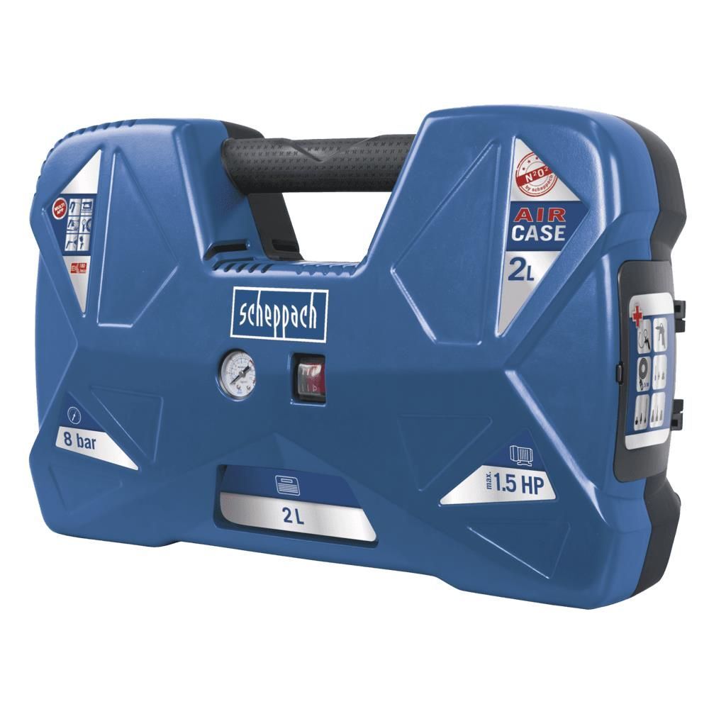 SCHEPPACH Kompressor Aircase 230V 50Hz 1100W 2L Produktbild SCHEPPACH Kompressor Aircase 230V 50Hz 1100W 2L