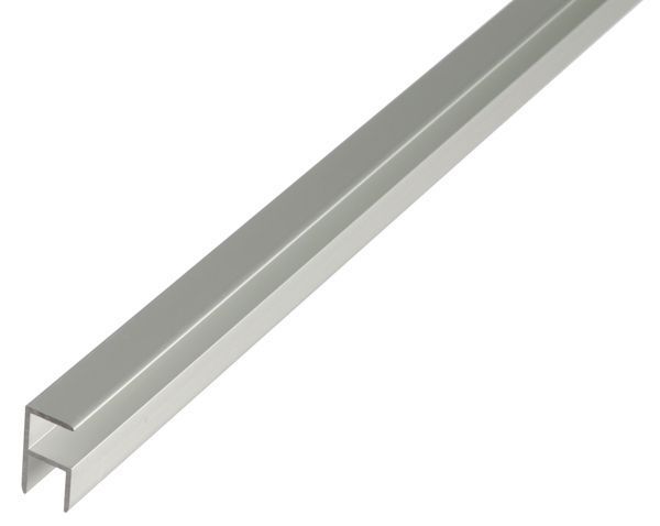 Alberts Eckprofil selbstklemmend, Alu silber eloxiert Alberts Eckprofil selbstklemmend, Alu silber eloxiert