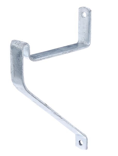 Alberts Leiterhaken, abgewinkelt, feuerverz., L Abwinkel.210 mm, HxT 275x150 mm Produktbild Alberts Leiterhaken, abgewinkelt, feuerverz., L Abwinkel.210 mm, HxT 275x150 mm
