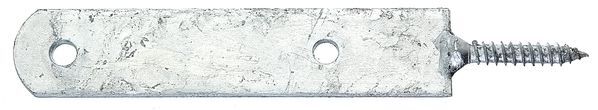 Alberts Zaunriegelhalter,feuerverzinkt,zum Anschrauben,Holzgewinde 8x60 mm,Länge 210 mm Produktbild Alberts Zaunriegelhalter,feuerverzinkt,zum Anschrauben,Holzgewinde 8x60 mm,Länge 210 mm