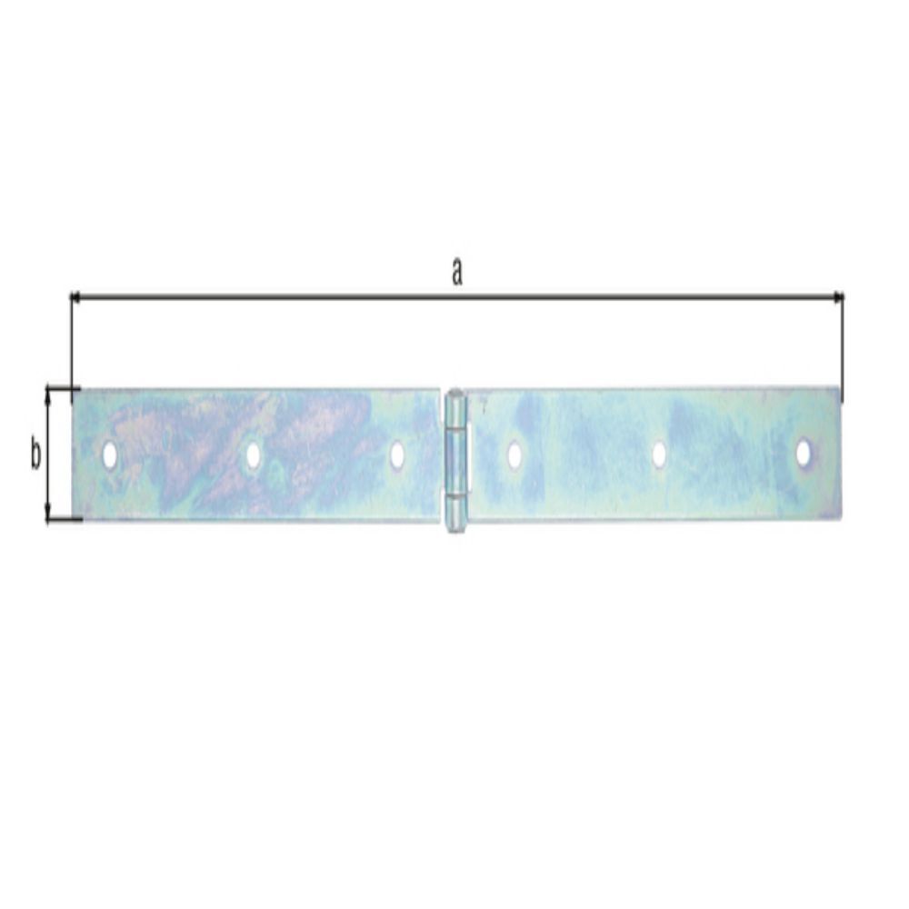 Alberts Kistenband verzinkt, LxB 400x35x2,5 mm Alberts Kistenband verzinkt, LxB 400x35x2,5 mm