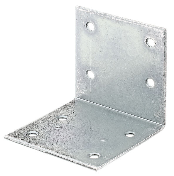 Alberts Breitwinkel, galv. verzinkt, TxHxB 60x60x60 mm, verpackt à 25 St. Produktbild Alberts Breitwinkel, galv. verzinkt, TxHxB 60x60x60 mm, verpackt à 25 St.