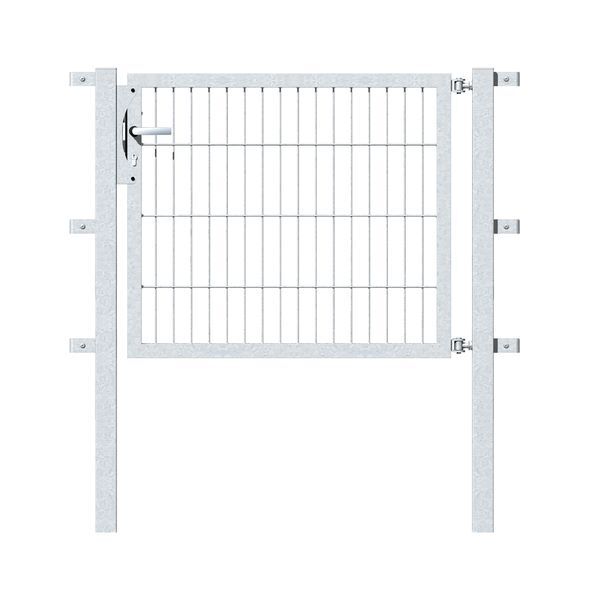 Alberts Einzeltor Flexo feuerverzinkt 1000x1200 mm Pfosten 60x60x1700mm Produktbild Alberts Einzeltor Flexo feuerverzinkt 1000x1200 mm Pfosten 60x60x1700mm