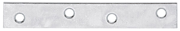 Alberts Flachverbinder, sendzimirverzinkt verzinkt, LxB 100x15 mm Produktbild Alberts Flachverbinder, sendzimirverzinkt verzinkt, LxB 100x15 mm