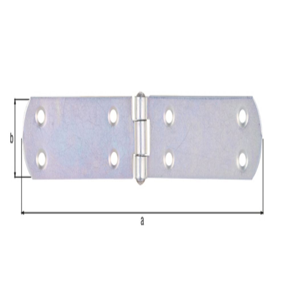 Alberts Kistenband, galv. verzinkt, LxB 195x35x2 mm Produktbild Alberts Kistenband, galv. verzinkt, LxB 195x35x2 mm