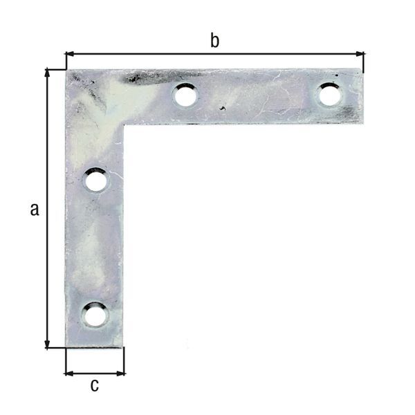 Alberts Möbelwinkel sendzimirverzink tHxLxB 50x50x10 mm Alberts Möbelwinkel sendzimirverzink tHxLxB 50x50x10 mm