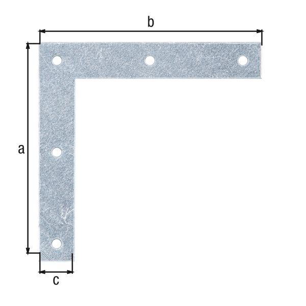 Alberts Möbelwinkel sendzimirverzinkt HxLxB 100x100x15 mm Produktbild Alberts Möbelwinkel sendzimirverzinkt HxLxB 100x100x15 mm