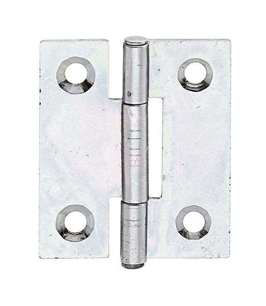 Alberts Scharnier, sendzimirverzinkt verzinkt, LxB 31,5x26 mm Produktbild Alberts Scharnier, sendzimirverzinkt verzinkt, LxB 31,5x26 mm