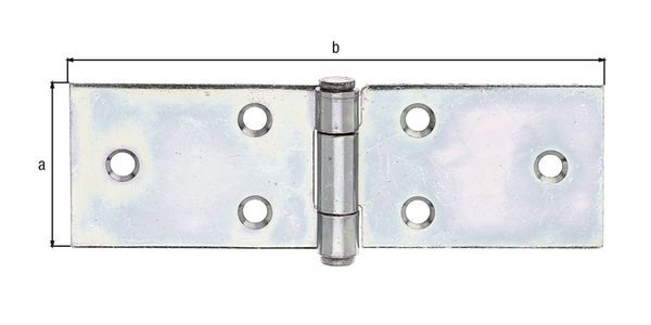 Alberts Tischband sendzimirverzinkt LxB 32x101 mm Produktbild Alberts Tischband sendzimirverzinkt LxB 32x101 mm