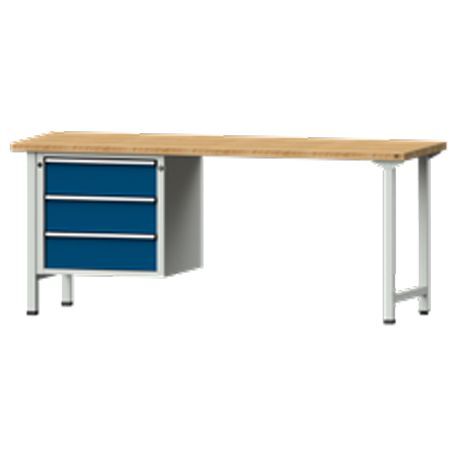 Anke Kombiwerkbank 2000 726 V 40 mm, 840 mm 7035/5010 Produktbild Anke Kombiwerkbank 2000 726 V 40 mm, 840 mm 7035/5010