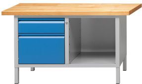 Anke Kombiwerkbank 2000 825 E 40 mm  840 mm 7035/5012 Produktbild Anke Kombiwerkbank 2000 825 E 40 mm  840 mm 7035/5012