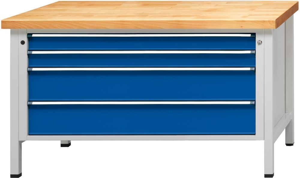 Anke Kasten Werkbank 1500 21 VX 50 mm, 850 mm 7035/5010 Produktbild Anke Kasten Werkbank 1500 21 VX 50 mm, 850 mm 7035/5010