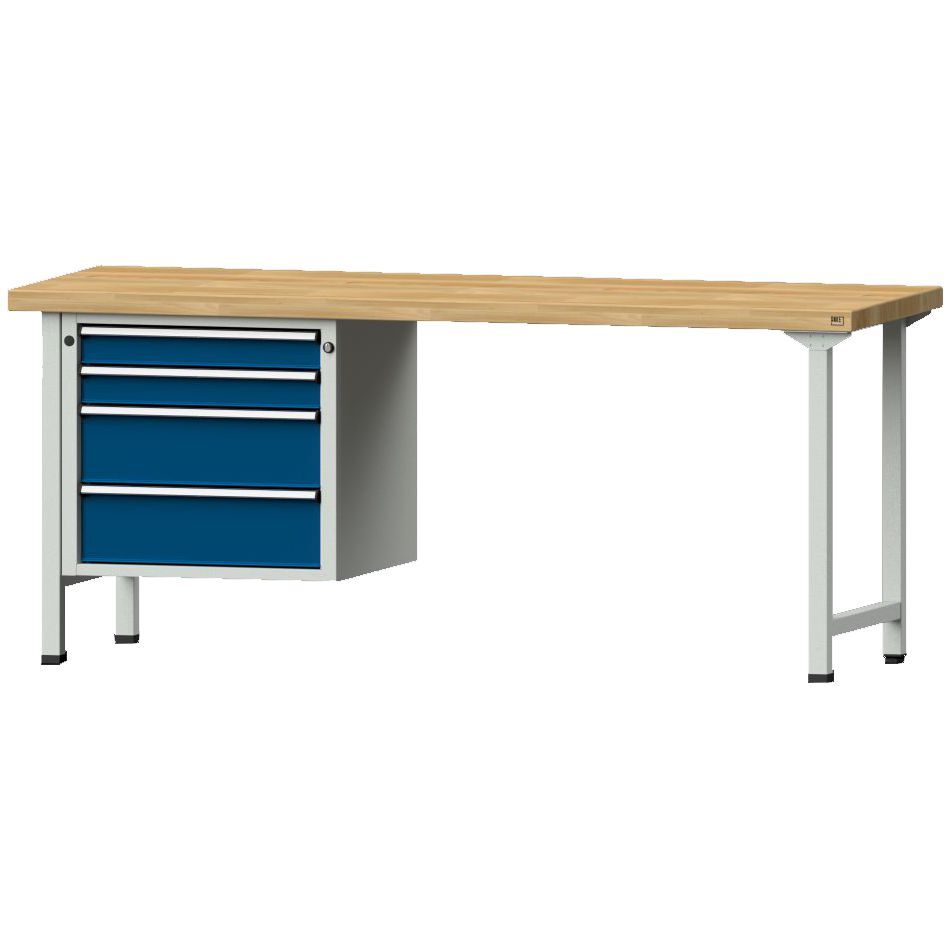 Anke Kombiwerkbank 2000 727 V 50 mm, 850 mm 7035/5010 Produktbild Anke Kombiwerkbank 2000 727 V 50 mm, 850 mm 7035/5010