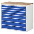 Schubladenschrank mit Arbeitsfläche / Arbeitsplatte