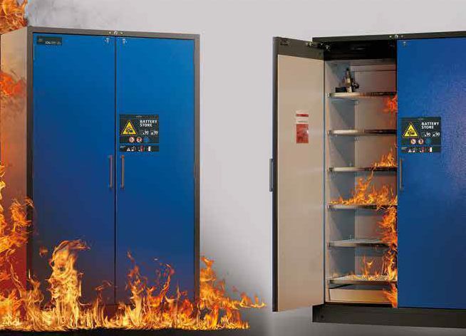 Asecos Sicherheitsschränke Feuerwiderstandsfestigkeit