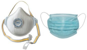 Atemschutzmasken und Mund-Nasen-Schutz Atemschutzmasken und Mund-Nasen-Schutz