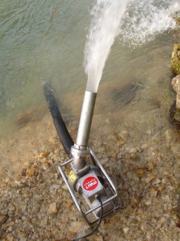 Mast Abwassertauchpumpe ATP 10 R 400 V Tauchpumpe im Rohrrahmen Produktbild Mast Abwassertauchpumpe ATP 10 R 400 V Tauchpumpe im Rohrrahmen bild 2