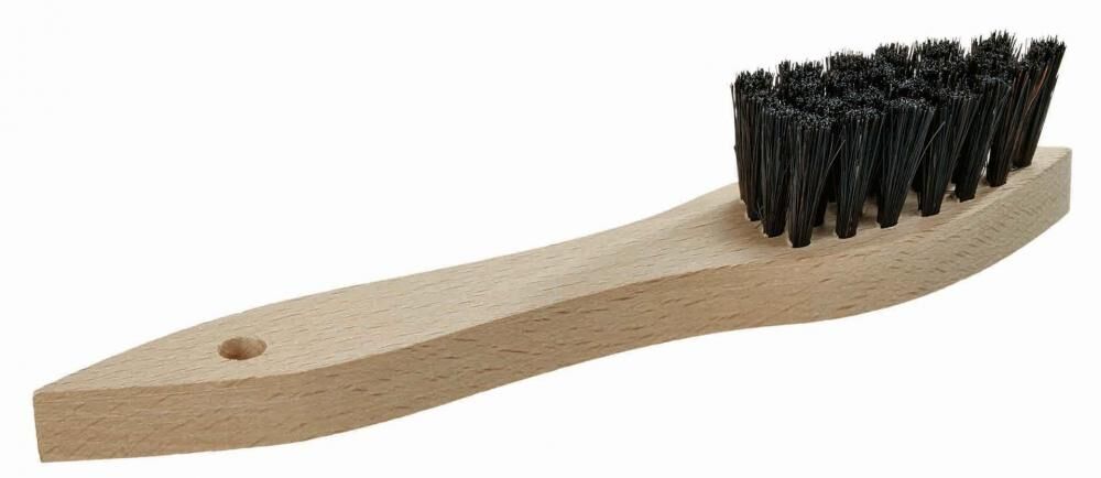 Auftragebürste, dunkle Borsten, Holz Produktbild Auftragebürste, dunkle Borsten, Holz