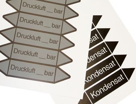 Schneider Druckluft Aufkleber AK-Kondensat Produktbild Schneider Druckluft Aufkleber AK-Kondensat